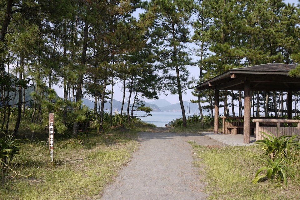 波当津海岸 日本の白砂青松100選 観光スポット 佐伯市観光ナビ